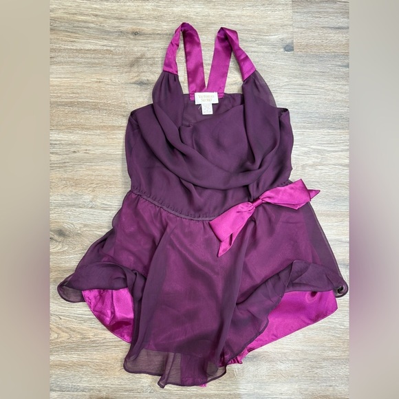 Victoria’s Secret Lingerie Vintage Sheer Halter Babydoll Bodysuit Size M - Picture 5 of 6